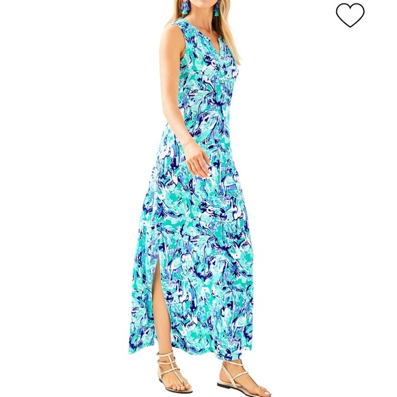 lilly pulitzer essie maxi dress